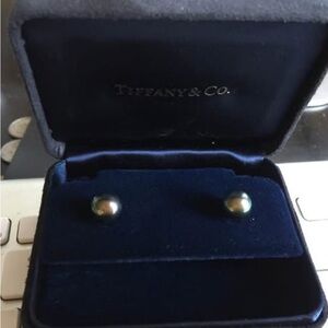 Tiffany & Co. Black Pearl Earrings